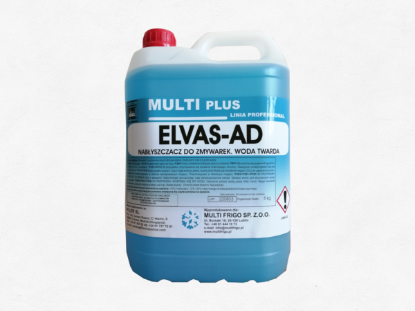 Linia Multi Plus - ELVAS AD płyn nabłyszczający do zmywarki