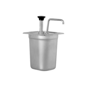 Dyspenser do sosów z pompką, GN 1/6, V 3l | Stalgast 065316