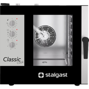 Piec konwekcyjno-parowy, STALGAST ClassicCook, manualny, gazowy, 7xGN1/1, P 14 kW | Stalgast 9100046