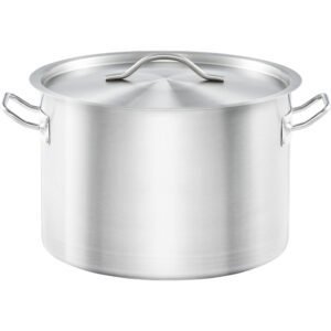 Garnek średni z pokrywką, stalowy, Basic, ø 320 mm, V 18 l | Stalgast 012326