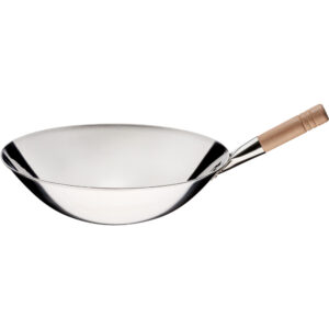 Patelnia wok, stal polerowana, ø 400 mm | Stalgast 037401