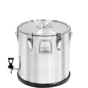 Termos stalowy z kranem, V 25 l | Stalgast 052254
