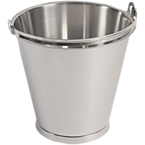 Wiadro stalowe z pierścieniem, Premium, ø 305 mm, V 15 l | Linden 092151