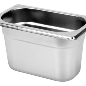 POJEMNIK GASTRONOMICZNY ZE STALI NIERDZEWNEJ GN 1/9 100MM 1L | Yato YG-00296