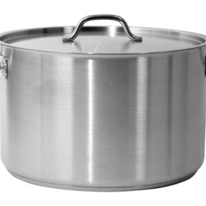 GARNEK NISKI Z POKRYWKĄ ZE STALI NIERDZEWNEJ 40X25CM 31,4L | Yato YG-00045