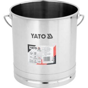 WIADRO ZE STALI NIERDZEWNEJ 12L | Yato YG-00650