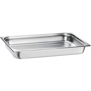 Pojemnik stalowy, perforowany Basic, GN 1/1,H 100 mm | Stalgast 121106