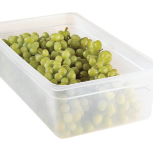 Pojemnik z polipropylenu GN 1/1, głębokość 150 mm, półprzezroczysty | Cambro  16PP190