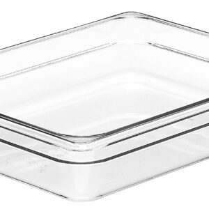 Pojemnik z poliwęglanu GN 1/2, 3,9 l, głębokość 65 mm, przezroczysty  | Cambro  22CW135