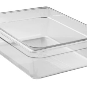 Pojemnik z poliwęglanu GN 1/2, głębokość 100 mm, przezroczysty  | Cambro  24CW135
