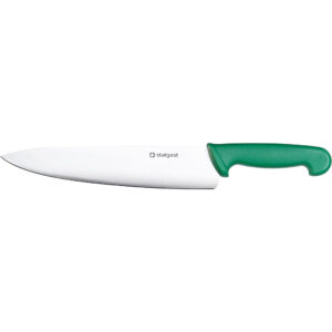 Nóż kuchenny, HACCP, zielony, L 250 mm | Stalgast 281252