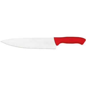Nóż kucharski, HACCP, czerwony, L 250 mm | Stalgast 283257