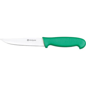Nóż do obierania, uniwersalny, HACCP, zielony, L 100 mm | Stalgast 285092