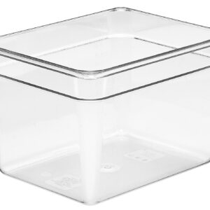 Pojemnik z poliwęglanu GN 1/2, głębokość 200 mm, przezroczysty  | Cambro  28CW135