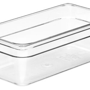 Pojemnik z poliwęglanu GN 1/3, głębokość 100 mm, przezroczysty  | Cambro  34CW135