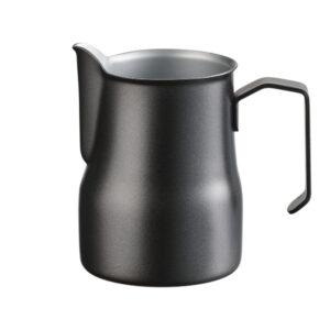 Dzbanek do spieniania mleka, czarny, V 0,35 l | Stalgast 376035