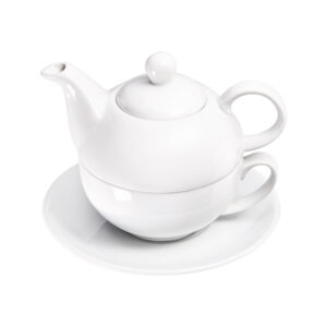 Dzbanek z filiżanką i spodkiem, Isabell, V 350 ml | Stalgast 388181