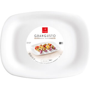 Talerz płytki, prostokątny, Grangusto, 330x240 mm | Stalgast 388627