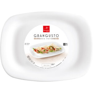 Talerz płytki, prostokątny, Grangusto, 280x210 mm | Stalgast 388629