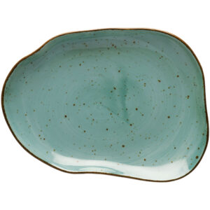 Spodek do filizanki 390055, kolor morski, Stone Age, ø 170 mm | Lubiana 390052