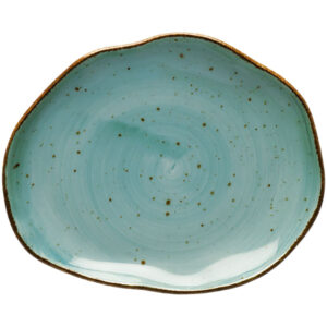 Spodek do filizanki 390056, kolor morski, Stone Age, ø 125 mm | Lubiana 390053
