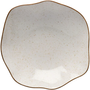 Talerz głęboki, kolor beżowy, Stone Age, ø 230 mm | Lubiana 390061