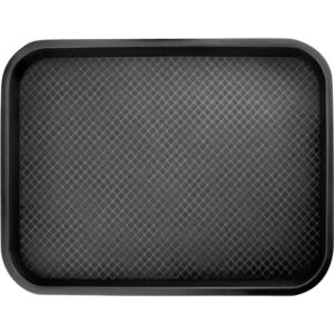 Taca fast food, czarna, 350x450 mm | Stalgast 413353