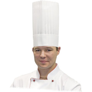 Czapka kucharska Le Chef h 250 mm | Stalgast 507251