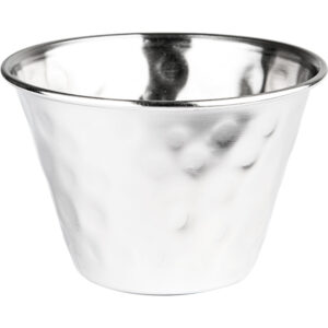 Mini dip młotkowany 120 ml | Stalgast 546045