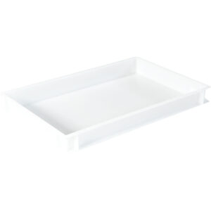 Pojemnik na ciasto do pizzy, polietylen, 600x400x70 mm | Stalgast 563407