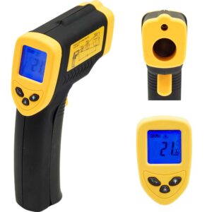 Termometr elektroniczny, bezdotykowy, zakres od -50°C do +380°C | Stalgast 620711