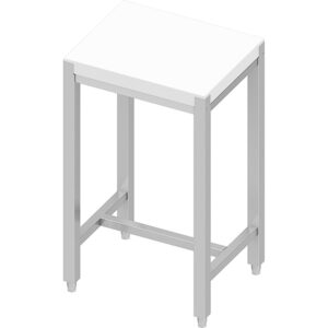 Kloc masarski, z polietylenu, na podstawie ze stali nierdzewnej, 500x400x860 mm | Stalgast 680541