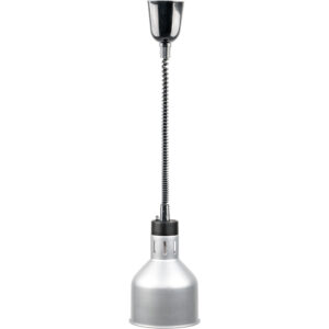 Lampa do podgrzewania potraw wisząca, srebrna, P 0.25 kW, U 230 V | Stalgast 692600