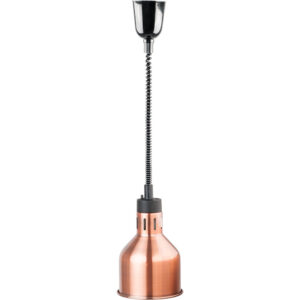 Lampa do podgrzewania potraw wisząca, miedziana, P 0.25 kW, U 230 V | Stalgast 692602
