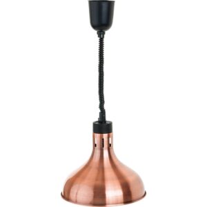 Lampa do podgrzewania potraw wisząca, miedziana, P 0.25 kW, U 230 V | Stalgast 692612