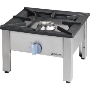 Taboret gazowy pojedynczy, 565x605, 9.0 kW, G30/37 mbar | Stalgast 773003