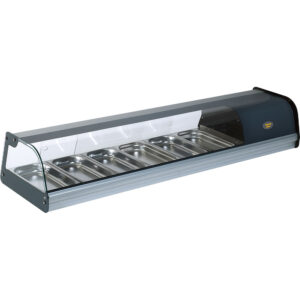 Witryna chłodnicza ekspozycyjna, nastawna, 6x GN 1/3 | Roller Grill 777134