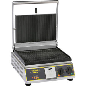 Kontakt grill Panini z timerem, 1-polowy, P 3.4 kW | Roller Grill 777224
