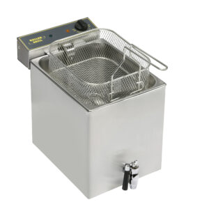Frytownica nastawna, 1-komorowa z kranem, V 12 l, P 6.4 kW | Roller Grill 777333