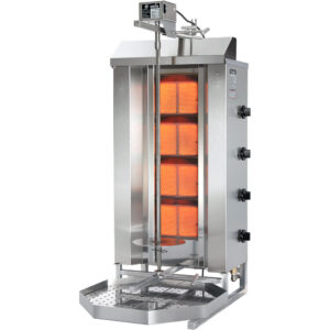 Gyros, kebab gazowy, GD 4-S, P 14 kW, G 30 | Potis 777540
