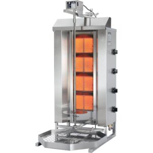 Gyros, kebab gazowy, GD 4-S, P 14kW, G 20 | Potis 777541