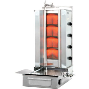 Gyros, kebab gazowy, F GD 4, P 14 KW, G 30 | Potis 777560