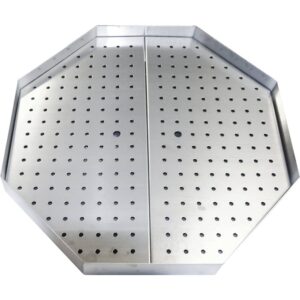 Wanna ociekowa na tłuszcz do gyrosa, kebaba, 650x650x50 mm | Potis 777581