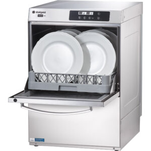 Zmywarko wyparzarka, uniwersalna, Power Digital, dozownik płynu myjącego, pompa zrzutowa, P 6.65 kW, U 400 V | Stalgast 801556