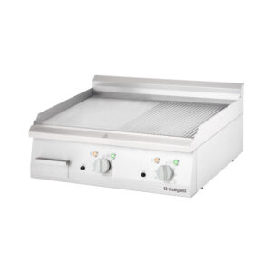 Płyta grillowa elektryczna, gładko-ryflowana, 8.1 kW | Stalgast 9731300