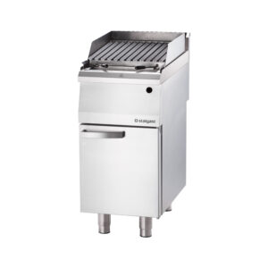 Lava grill gazowy, ruszt V, 400x700, 8.0 kW, G20/20 mbar | Stalgast 9732010