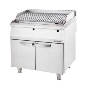 Lava grill gazowy, ruszt V, 800x700, 16.0 kW, G30/37 mbar | Stalgast 9733030