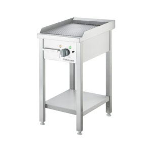 Płyta grillowa elektryczna, wolnostojąca, ryflowana, P 4 kW, U 400V | Stalgast 979302