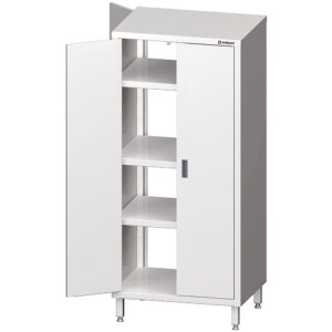 Szafa przelotowa,drzwi skrzydłowe 700x700x1800 | Stalgast 981547070