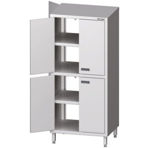 Szafa przelotowa,drzwi skrzydłowe 700x700x1800 | Stalgast 981587070